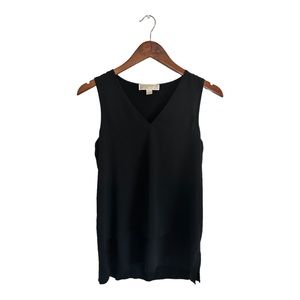 Michael Kors size small black sleeveless blouse